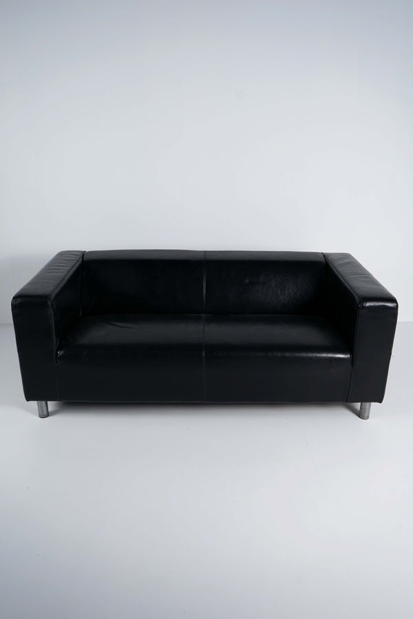 Klippan sofa fra IKEA i kunstskinn