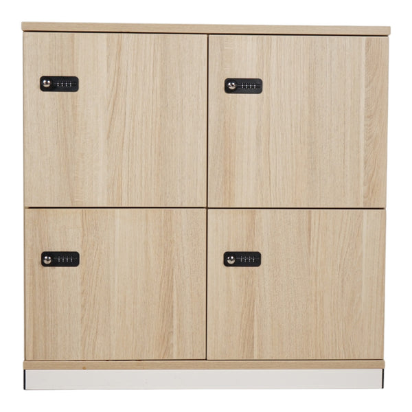 Kontorskap fra Kinnarps m/4 låsbare dører