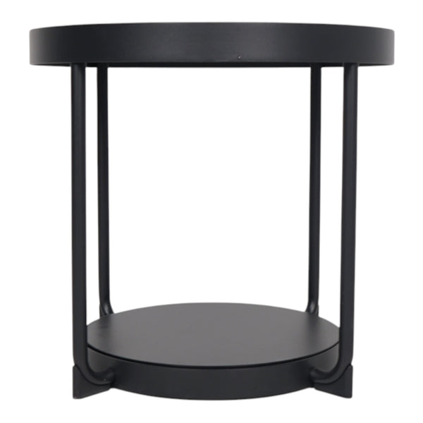 Sidebord med glasstopp